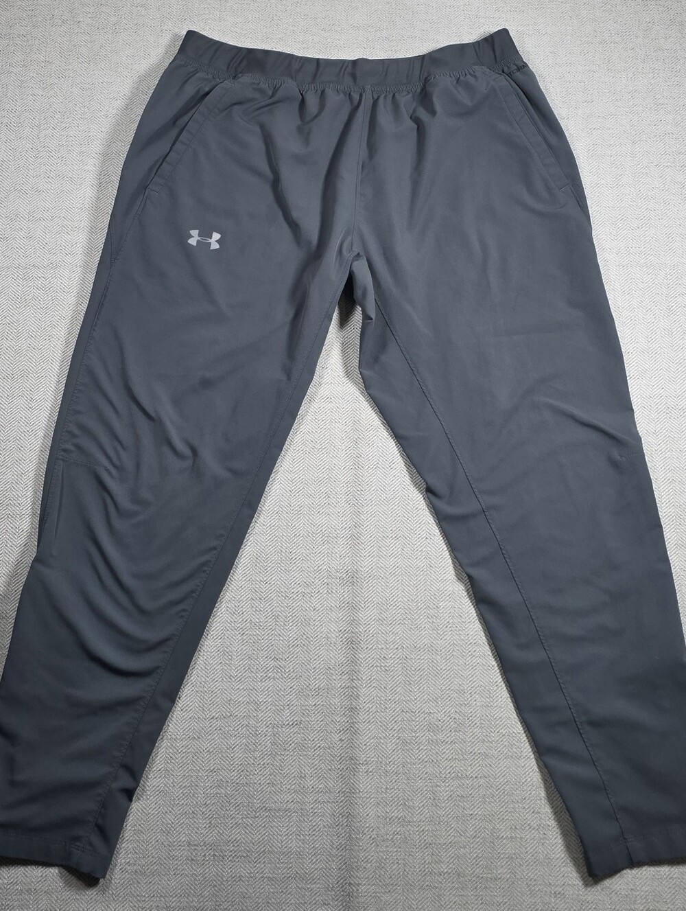 Under Armour Storm Shake It Off 2.0 Pants Mens XXL Gray HeatGear Ankle Zip 2XL